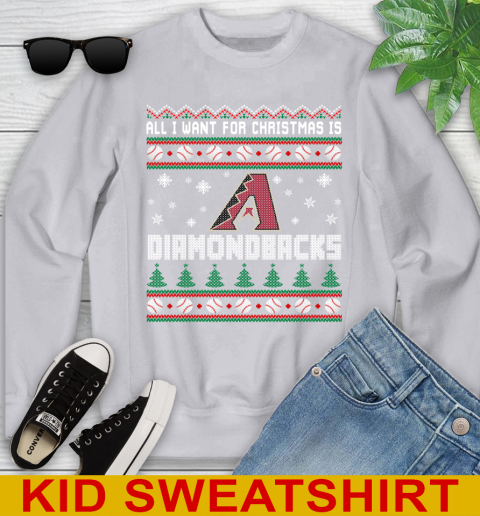 MLB All I Want For Christmas Is Arizona Diamondbacks Baseball Sports 111