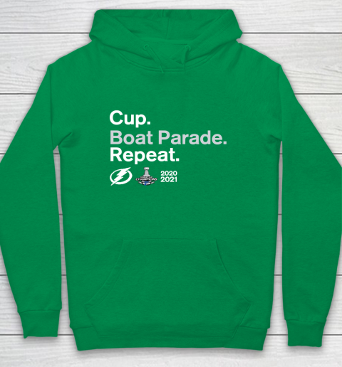 Cup Boat Parade Repeat Tampa bay Lightnings Stanley Hockey 2021 Youth Hoodie 4