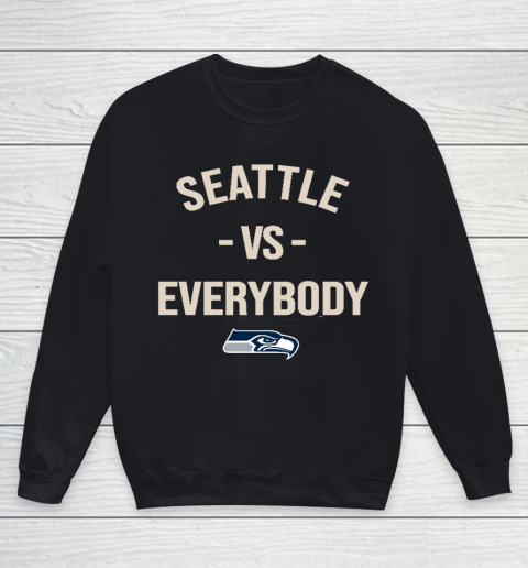 Seattle Seahawks Vs Everybody Youth Sweatshirt