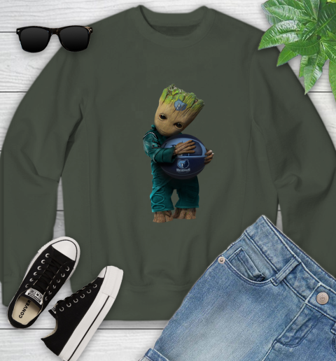 NBA Groot Guardians Of The Galaxy Basketball Sports Memphis Grizzlies Youth Sweatshirt 10
