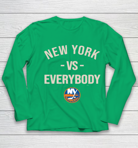 New York Islanders Vs Everybody Youth Long Sleeve 4