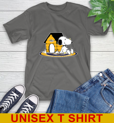 NHL Hockey Nashville Predators Snoopy The Peanuts Movie Shirt T-Shirt 8