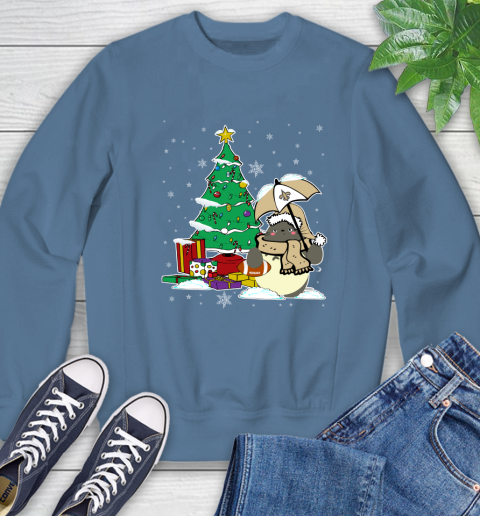 New Orleans Saints NFL Football Cute Tonari No Totoro Christmas Sports Sweatshirt 8