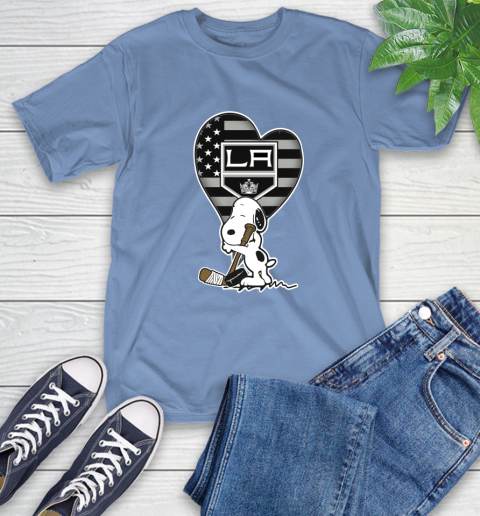 Los Angeles Kings NHL Hockey The Peanuts Movie Adorable Snoopy T-Shirt 11