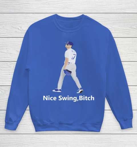 Nice Swing Bitch Joe Kelly Youth Sweatshirt 6