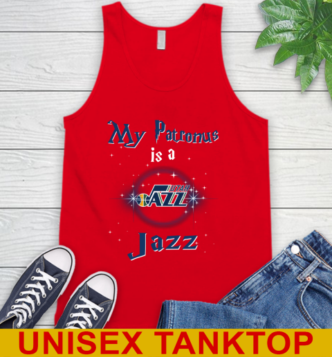 NBA Basketball Harry Potter My Patronus Is A Utah Jazz Tank Top 5