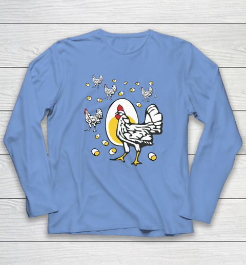 Roseanne Chicken Shirt  Funny Roseanne Rooster and Egg Long Sleeve T-Shirt 6