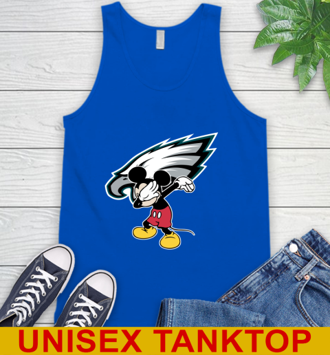 Philadelphia Eagles NFL Football Dabbing Mickey Disney Sports Tank Top 5