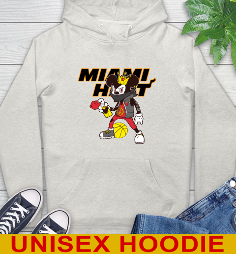 Miami Heat NBA Basketball Mickey Peace Sign Sports Hoodie 12