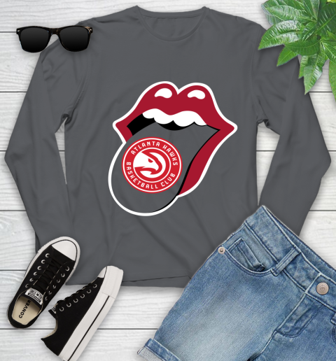 Atlanta Hawks NBA Basketball Lips I Root For My Team Adoring Fan 132