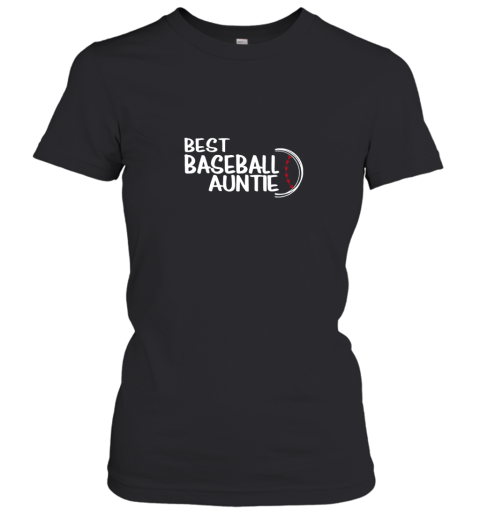Womens Best Baseball Auntie Women's T-Shirt