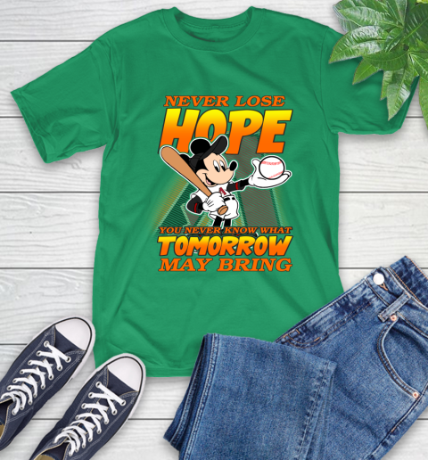 Arizona Diamondbacks MLB Baseball Mickey Disney Never Lose Hope T-Shirt 7
