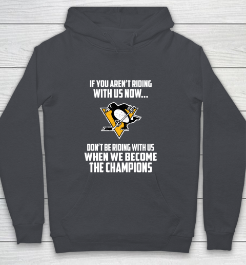 NHL Pittsburgh Penguins Hockey We Become The Champions Youth Hoodie 5
