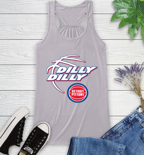 NBA Detroit Pistons Dilly Dilly Basketball Sports Racerback Tank 5