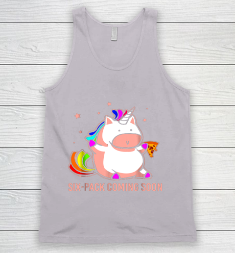 Unicorn Six Pack Funny Cute Shirt Coming Soon Fat Unicorn Tank Top 3