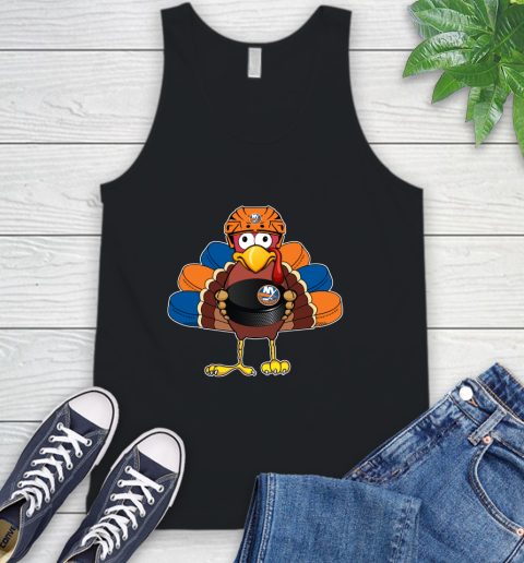 New York Islanders Turkey Thanksgiving Day Tank Top 2