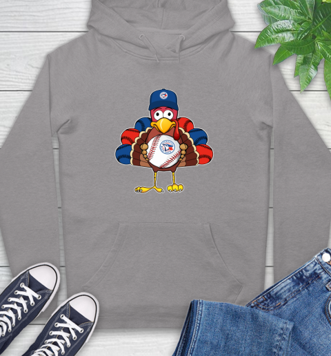 Toronto Blue Jays Turkey thanksgiving Hoodie 7 Toronto Blue Jays Turkey thanksgiving Hoodie - Image 7
