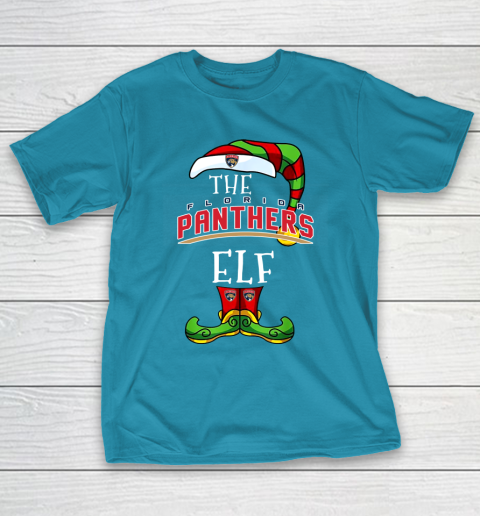 Florida Panthers Christmas ELF Funny NHL T-Shirt 7