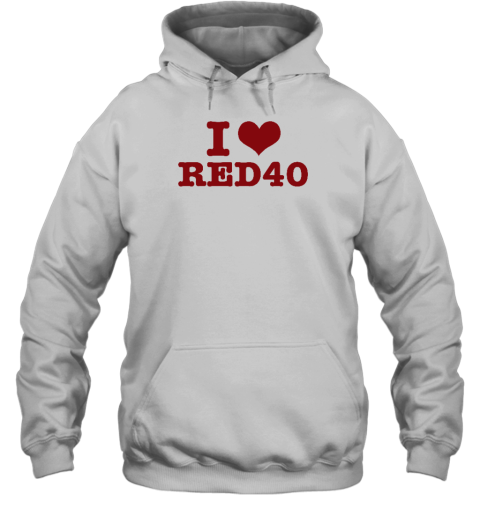 Crying In The Club 69 Merch I Love Red 40 Hoodie