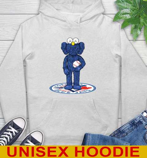 MLB Baseball Toronto Blue Jays Kaws Bff Blue Figure Shirt Hoodie