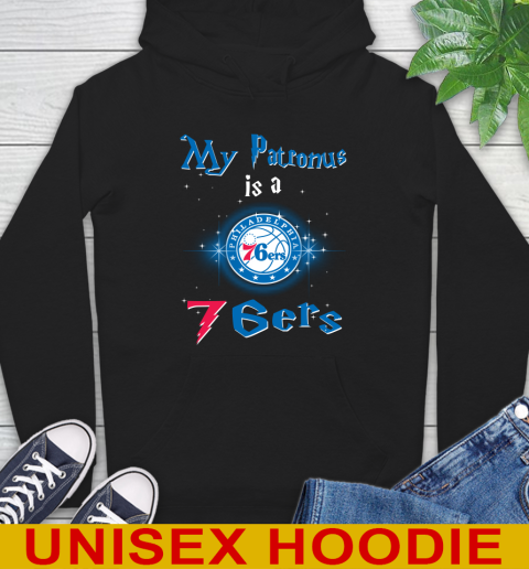 Black 76ers 2025 hoodie