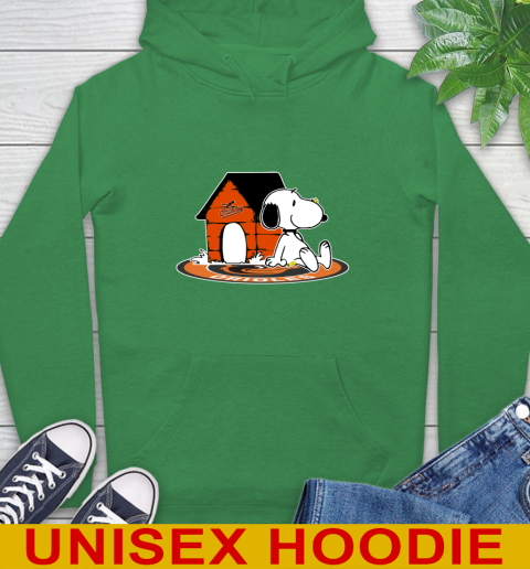 MLB Baseball Baltimore Orioles Snoopy The Peanuts Movie Shirt Hoodie 8