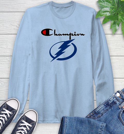 NHL Hockey Tampa Bay Lightning Champion Shirt Long Sleeve T-Shirt 6