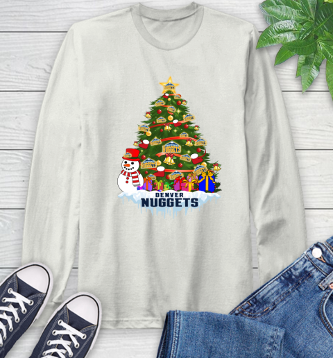 Denver Nuggets Merry Christmas NBA Basketball Sports Long Sleeve T-Shirt 12