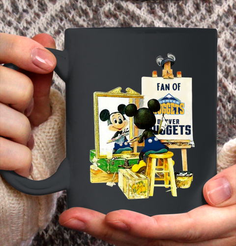 NBA Basketball Denver Nuggets Mickey Drawing Shirt 135