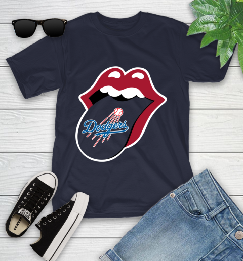 Los Angeles Dodgers MLB Baseball Lips I Root For My Team Adoring Fan 105