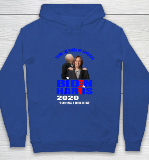 Anti Joe Biden Kamala Harris Hands On Can Smell The Future Youth Hoodie 6