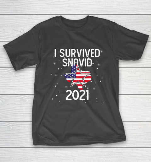 I Survived Snovid 2021 Texas Snowstorm T-Shirt