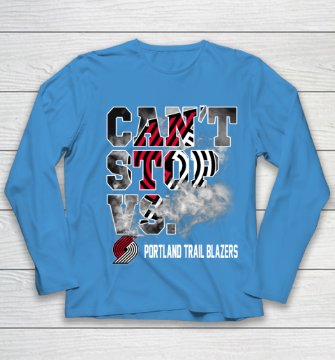NBA Portland Trail Blazers Basketball Can't Stop Vs Youth Long Sleeve 5