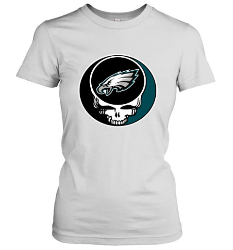 Team Philadelphia Eagles X Grateful Dead Logo Band T-Shirt - T