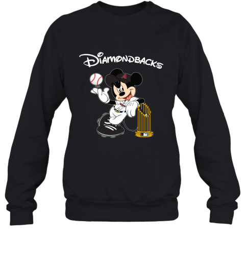 Arizona Diamondbacks Mickey Taking The Trophy MLB 2019 Sweatshirt