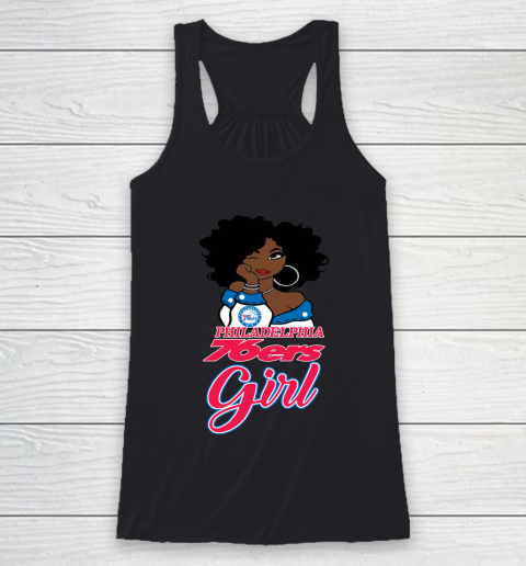 Philadelphia 76ers Girl NBA Racerback Tank