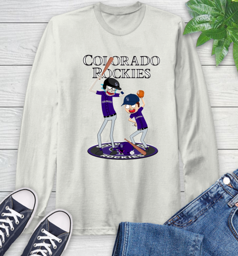 MLB Colorado Rockies Rick And Morty Baseball 69