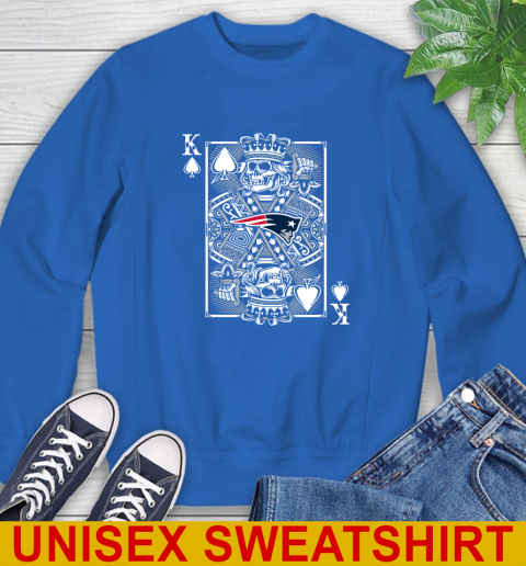 New England Patriots NFL Football The King Of Spades Death Cards Shirt Sweatshirt 11