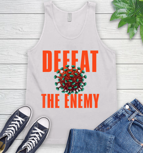 Nurse Shirt Defeat the Enemy Virus T Shirt Tank Top