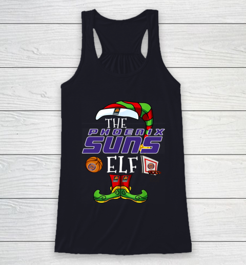 Phoenix Suns Christmas ELF Funny NBA Racerback Tank 7