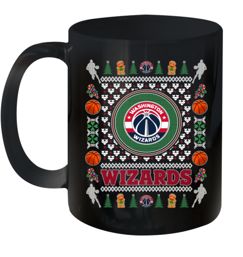 Washington Wizards Merry Christmas NBA Basketball Loyal Fan Ceramic Mug 11oz