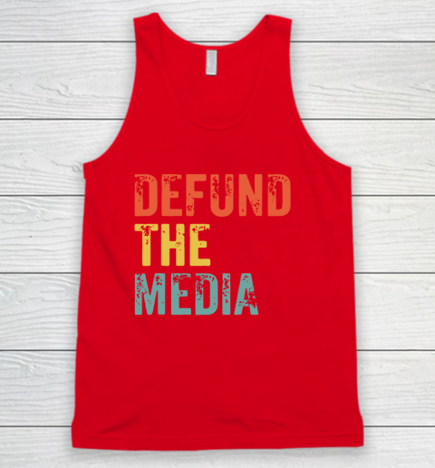 Defund The Media Retro Vintage Tank Top 6