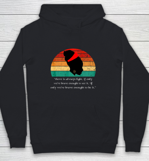 Amanda Gorman There is Always Light Funny Retro Vintage Youth Hoodie