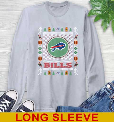 Buffalo Bills Merry Christmas NFL Football Loyal Fan Long Sleeve T-Shirt 6