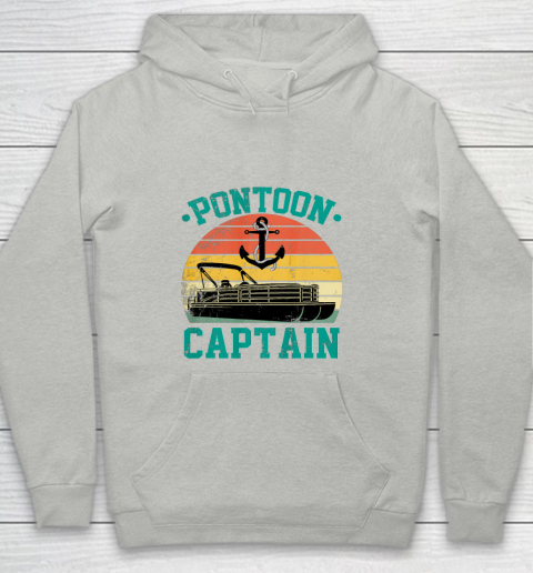 Pontoon Captain Funny Boaters Or Boat Driving Lovers gift Youth Hoodie