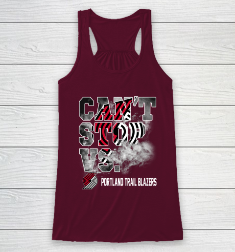 NBA Portland Trail Blazers Basketball Can't Stop Vs Racerback Tank 2