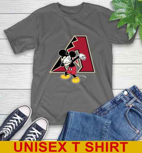 Arizona Diamondbacks MLB Baseball Dabbing Mickey Disney Sports T-Shirt 8