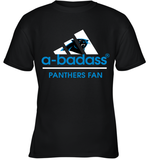 A Badass Carolina Panthers Mashup Adidas NFL Youth T-Shirt