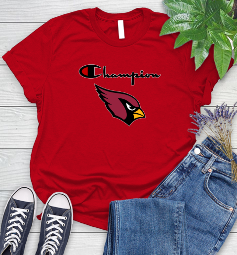 NFL Football Arizona Cardinals Champion Shirt Women's T-Shirt 9