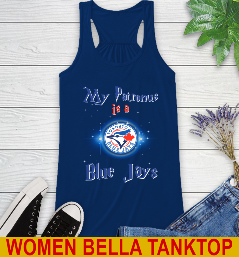 MLB Baseball Harry Potter My Patronus Is A Toronto Blue Jays Racerback Tank 7